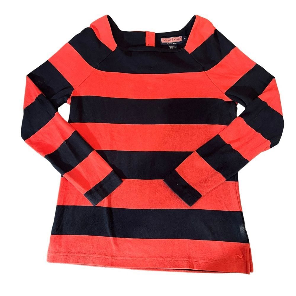 Vineyard Vines Women’s Striped Blouse Size Medium